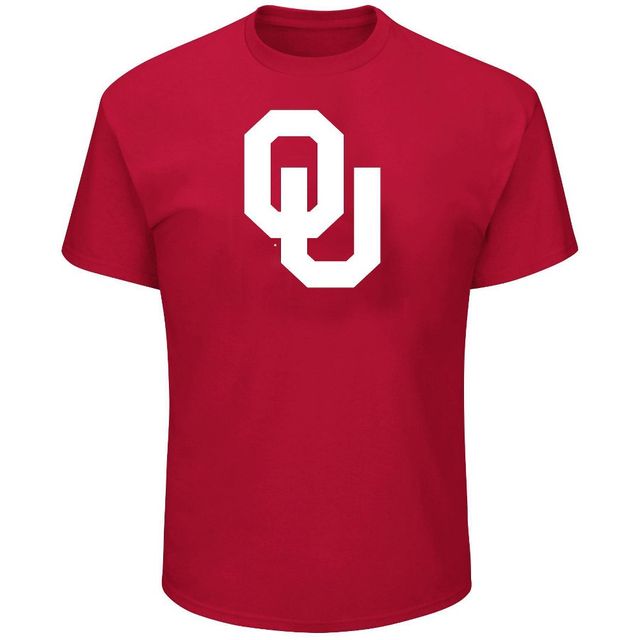 NCAA Oklahoma Sooners Mens Big & Tall Short Sleeve Logo T-Shirt