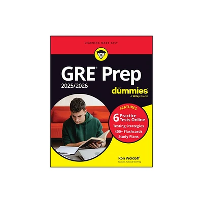 GRE Prep 2025/2026 for Dummies - 13th Edition by Ron Woldoff (Paperback)