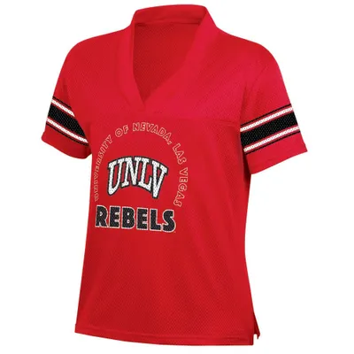 NCAA UNV Rebels Womens Mesh Jersey T-Shirt