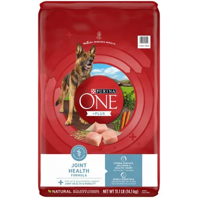 Purina ONE +Plus Joint Health Natural Chicken Flavor Dry Dog Food