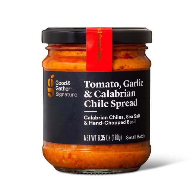 Signature Tomato, Garlic and Calabrian Chile Spread - 6.35oz - Good & Gather