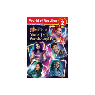 World of Reading: Descendants 4-In-1 Reader: Stories from Auradon and Beyond - by Steve Behling (Paperback)