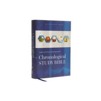 Niv, Chronological Study Bible, Hardcover, Comfort Print - by Thomas Nelson