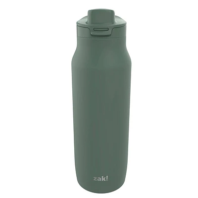 Zak Designs 24oz Stainless Steel Chug Water Bottle