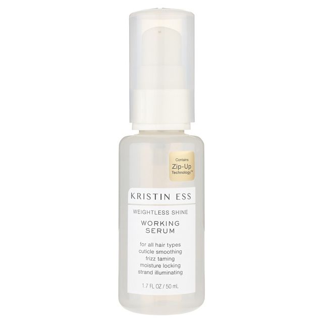 Kristin Ess Weightless Shine Working Hair Serum - Frizz Taming, Smoothing, Moisture Locking - 1.7 fl oz