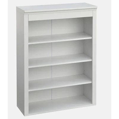 Monza Hutch White - Lifestorey: Modern Farmhouse Style, 3-Shelf Display Storage