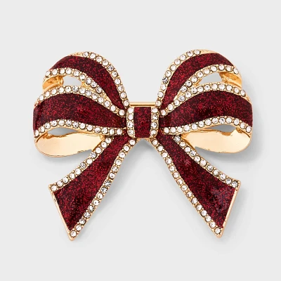 SUGARFIX by BaubleBar Take A Bow Brooch - Multi-Colo