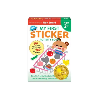 Play Smart My First Sticker Book - by Gakken Early Childhood Experts (Paperback)