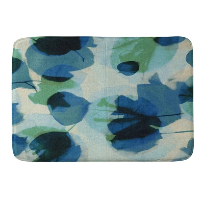 Deny Designs Alisa Galitsyna Magic in the Ordinary Memory Foam Bath Mat Blue