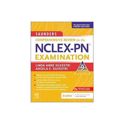 Saunders Comprehensive Review for the Nclex-Pn(r) Examination - 9th Edition by Linda Anne Silvestri & Angela Silvestri (Paperback)