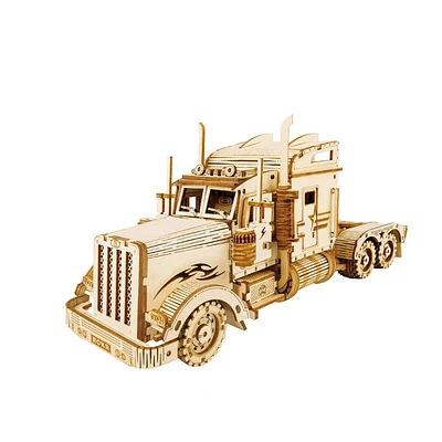 Hands Craft Modern Wooden Puzzle Truck