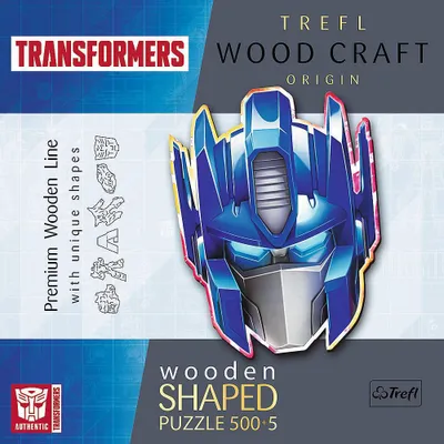 Trefl Transformers Woodcraft Jigsaw Puzzle - 505pc