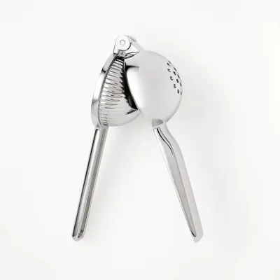 Zinc Alloy Lemon Squeezer Silver - Figmint: Citrus Press, Dishwasher-Safe, Lime Juicer, Figmint Kitchen Accessory