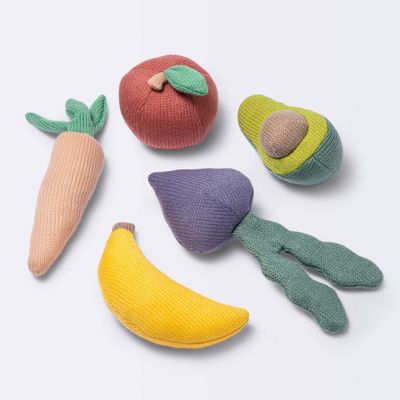 Fruit and Veggie Soft Toy Set - Cloud Island