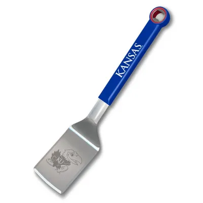 NCAA Kansas Jayhawks Stainless Steel BBQ Spatula with Bottle Opener