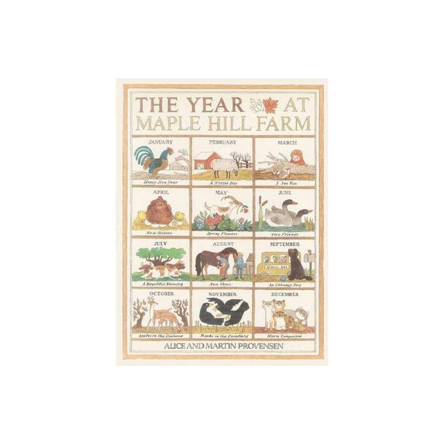 The Year at Maple Hill Farm - by Alice Provensen & Martin Provensen (Paperback)