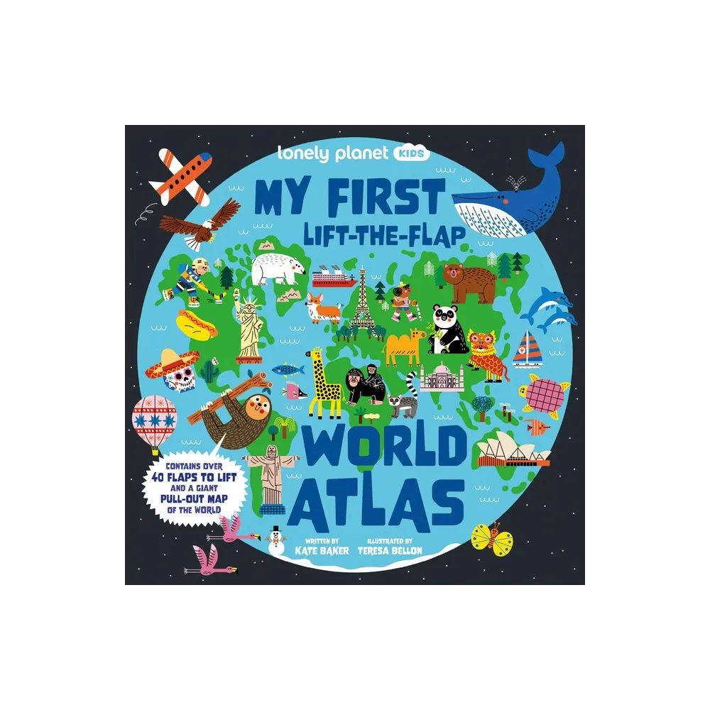 My First Big World Atlas- Children's Oversized Board My First Big World Atlas- Children's Oversized Board