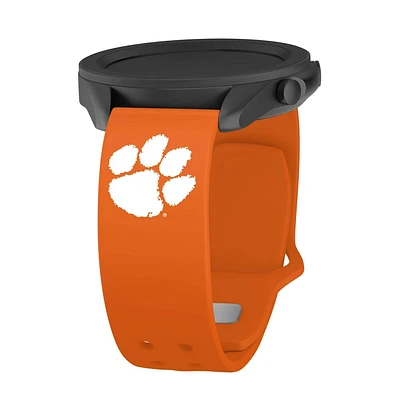 NCAA Clemson Tigers Samsung Watch Compatible Silicone Band