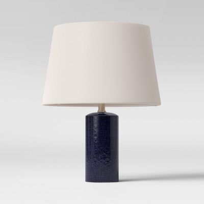 Linen Lamp Shade Shell - Threshold: - Drum