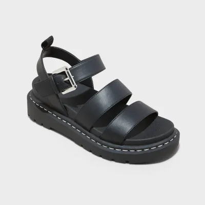 Women Thalia Wide Width Lug Slide Sandal