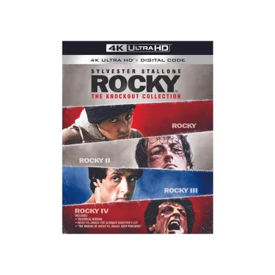 Rocky 4-Film I-IV Collection (4K/UHD + Digital)