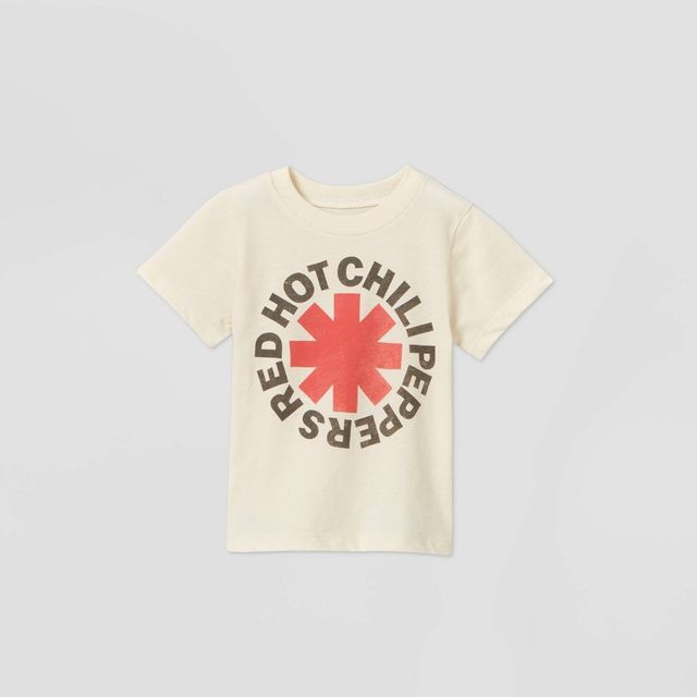 Toddler Boys Red Hot Chili Peppers Short Sleeve Graphic T-Shirt
