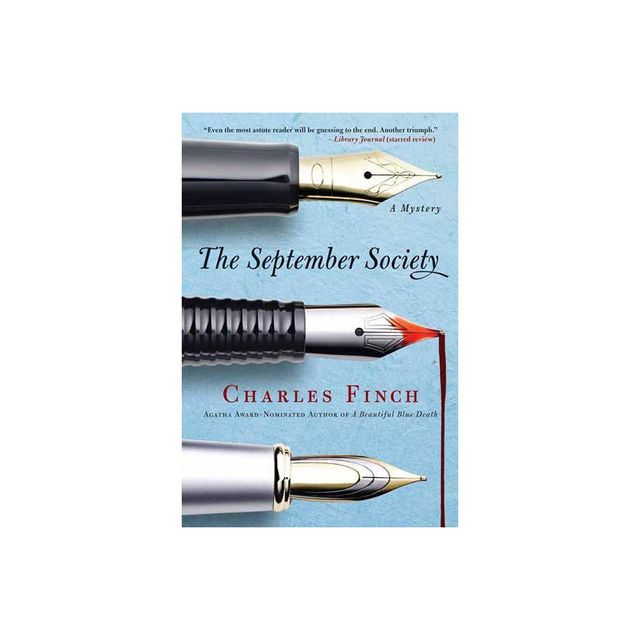 The September Society - (Charles Lenox Mysteries) by Charles Finch (Paperback)