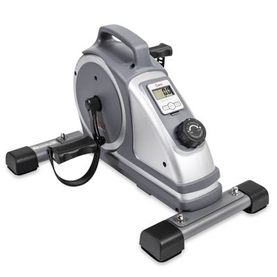 Sunny Health & Fitness Magnetic Mini Exercise Bike - Gray