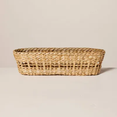 Natural Woven Oblong Bread Basket - Hearth & Hand with Magnolia