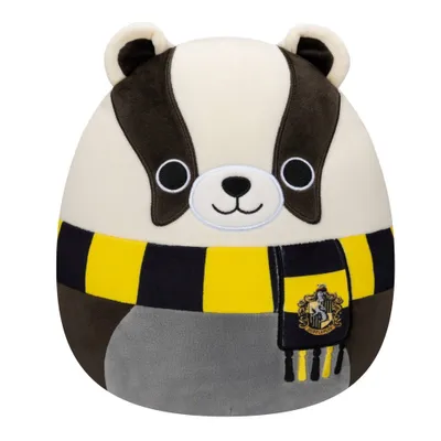 Squishmallows Harry Potter 10 Hufflepuff Badger Plush Toy