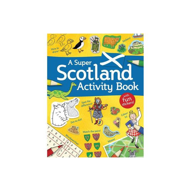 A Super Scotland Activity Book - (Paperback)