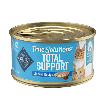 Blue Buffalo True Solutions Fab Feline Indoor Care Chicken Flavor Premium Wet Cat Food - 3oz