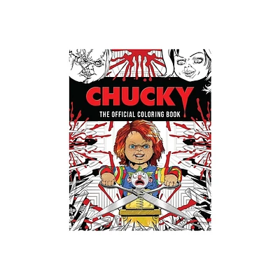 Chucky: The Official Coloring Book - by Kevin Crossley (Paperback)