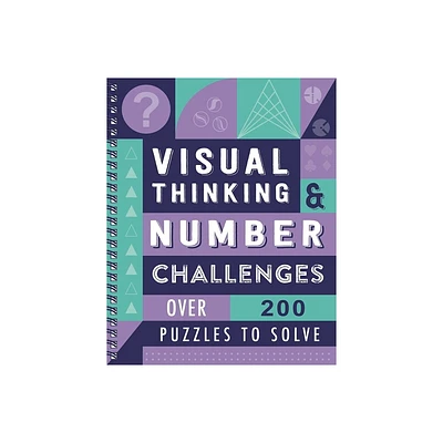 Visual Thinking & Number Challenges - by Igloobooks (Spiral Bound)