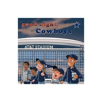 Good Night, Cowboys - (Good Night, Team Books) by Brad M Epstein (Board Book)