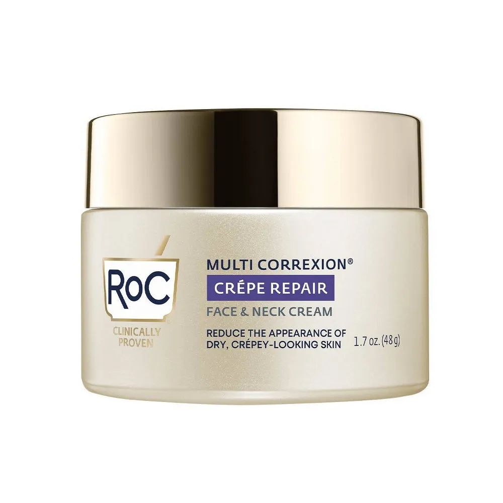RoC Face & Neck Anti-Aging Moisturizer Firming Cream for Crepey