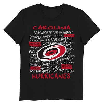 NHL Carolina Hurricanes Girls Crew Neck T-Shirt