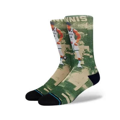 NBA Milwaukee Buck Scratch Player Large Crew Sock - Gianni Antetokounmpo