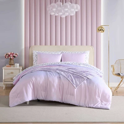 Betseyville Ombre Bright Bed Set Purple