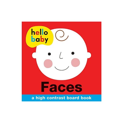 Hello Baby: Faces - by Roger Priddy (Board Book)