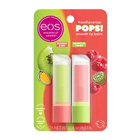 eos Limited Edition Lip Balm - Mango Kiwi & Tropical Twist - 0.14oz/2pk