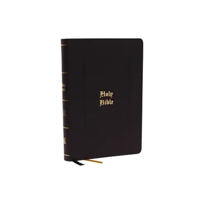 KJV Holy Bible: Large Print with 53,000 Center-Column Cross References, Black Leathersoft, Red Letter, Comfort Print (Thumb Indexed): King James