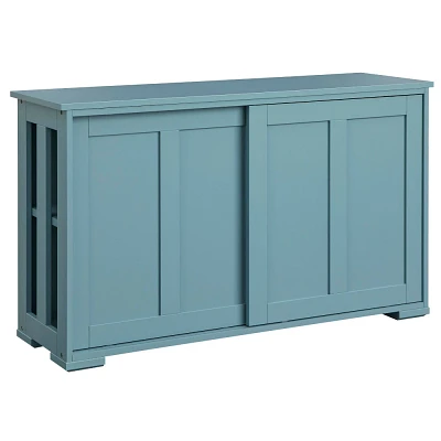 Buylateral Pacific Stackable Cabinet with Sliding Doors