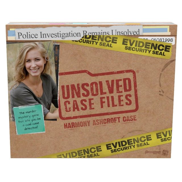 Pressman Unsolved Case Files: Harmony Ashcroft Board Game