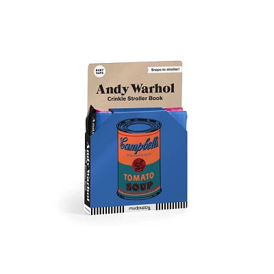 Andy Warhol Crinkle Fabric Stroller Book - by Mudpuppy (Bath Book)