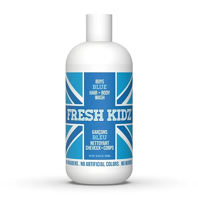 Fresh Kidz Boys Blue Hair & Body Wash - 16.9oz