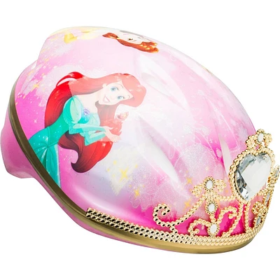 Frozen Disney Princess 3D Tiara Cycling Girls Bike Helmet - Pink