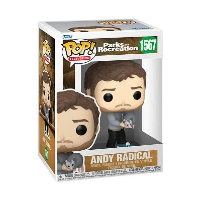 Funko POP! TV: Parks & Recreation 15th Andy Radical Vinyl Figure