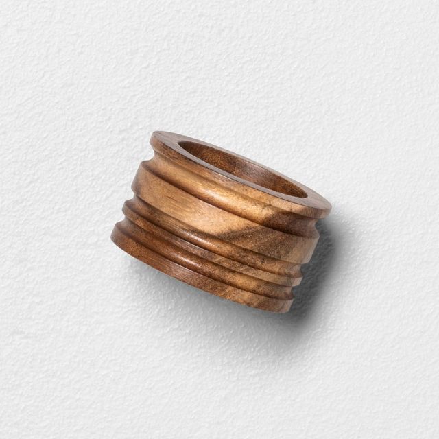 2-pack Wooden Napkin Rings