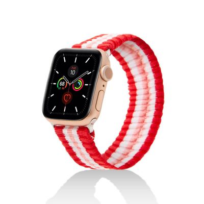 Sonix Apple Watch Band - Varsity Red Knit